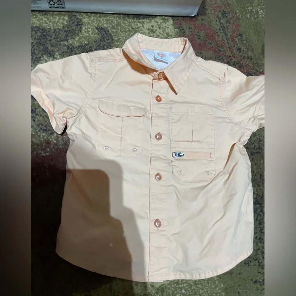 Wonder Nation Toddler boy peach adventure short sleeve‎ 2t